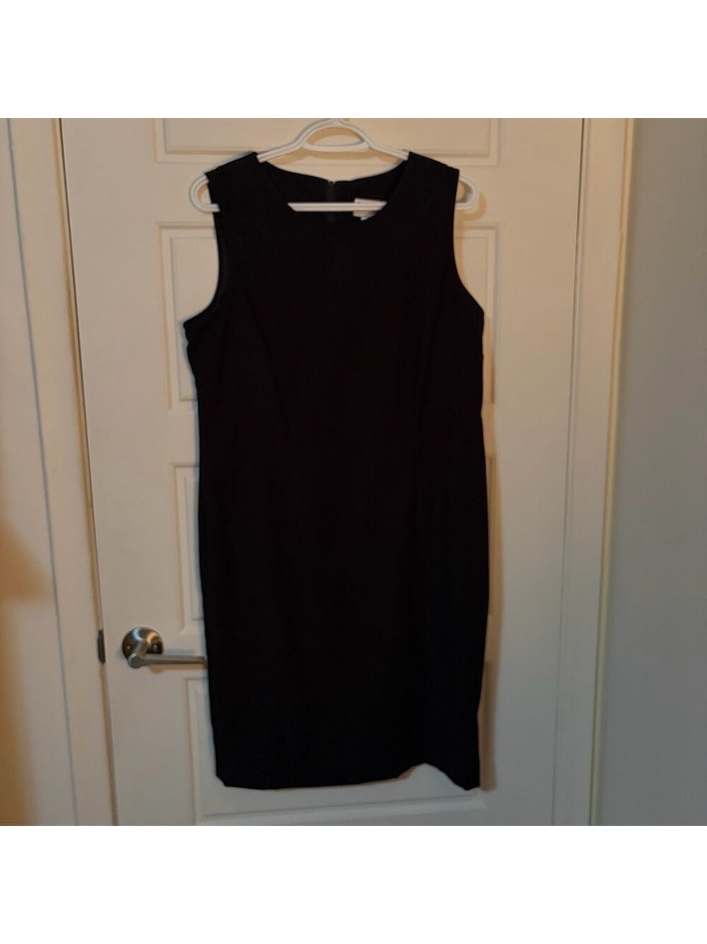 Alfred Dunner Vintage Black Dress – 14P – Sleeveless A-Line/Sheath